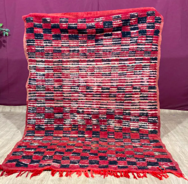 Tapis gothique floral